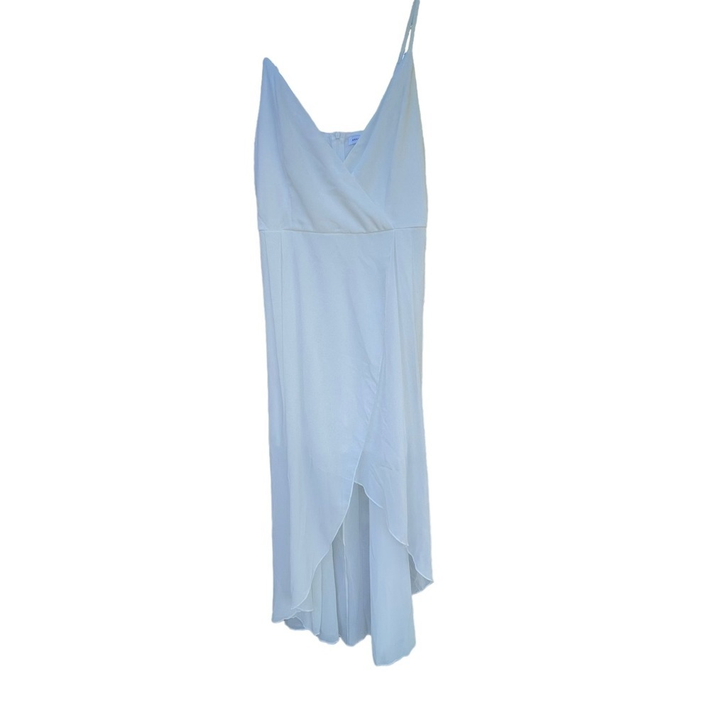 Chic White High Low Dress - Picture 3 of 8